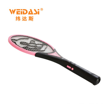 rechargeable Mosquito Swatter with a led bulb